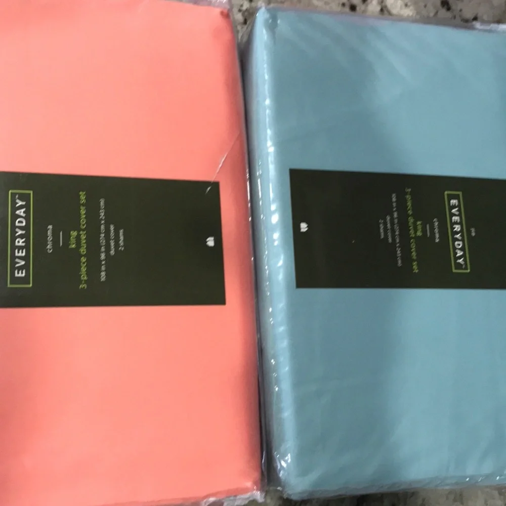 Jcp Everyday King 3 pc Duvet Cover Set 100% Cotton